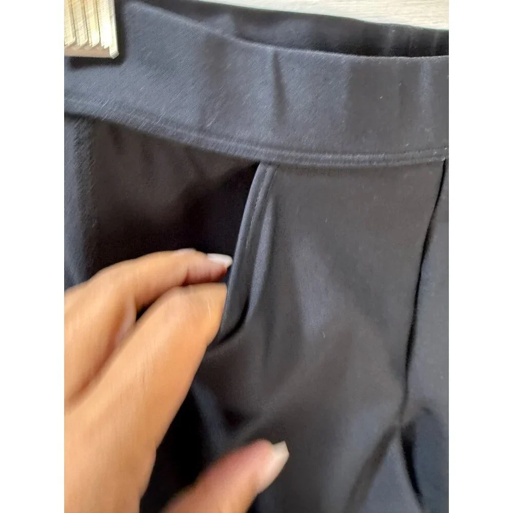 Alo‎ Yoga Black High-Waist Pocket Leggings Womens Size M Stretchy Workout Pants